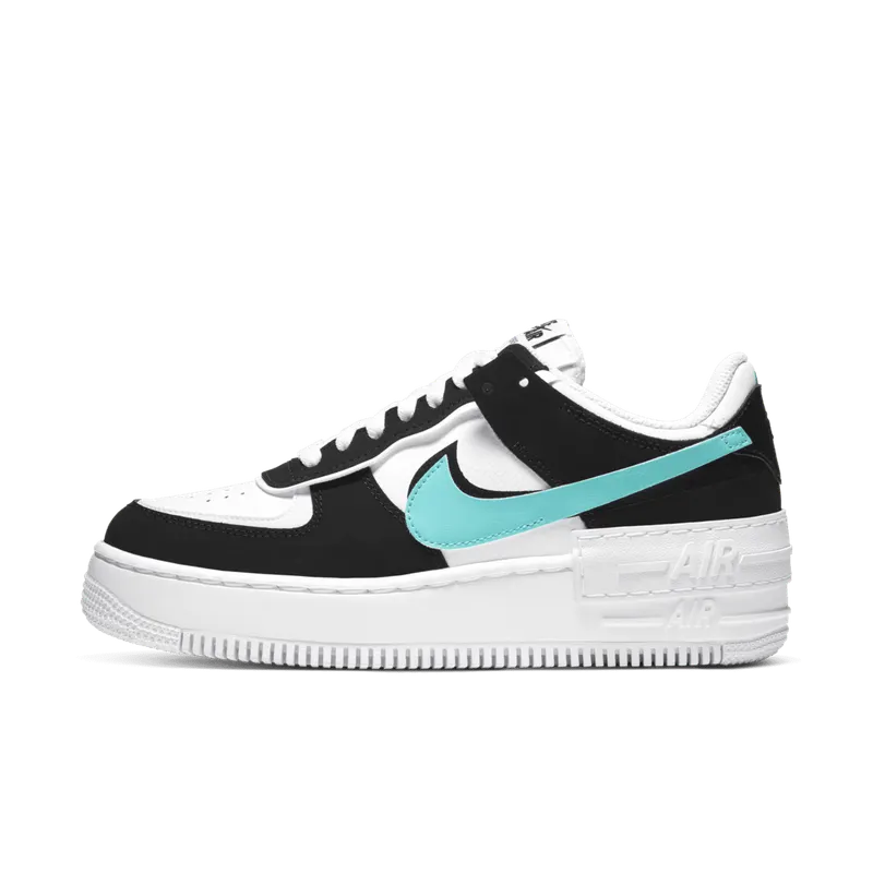 Nike Air Force 1 Shadow White Black Aurora (W) White/Black-Aurora (CZ7929-100)