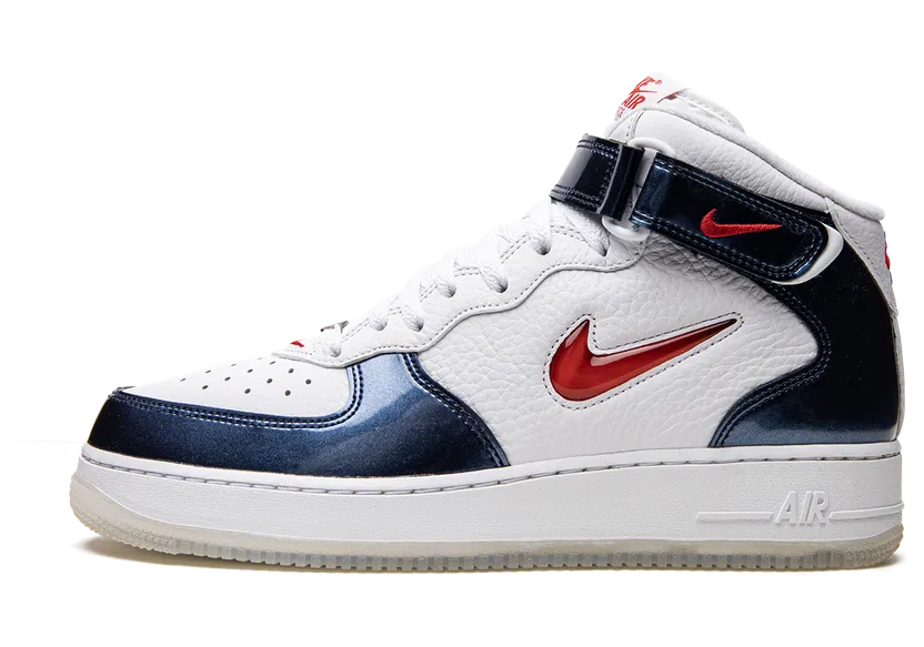 Nike Air Force 1 Mid Independence Day – “Metallic Blue / White / Red” (DH5623-101)