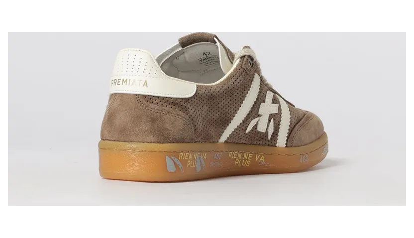 Premiata Bonnie Suede Sneakers Brown (BONNIE8125) (2)