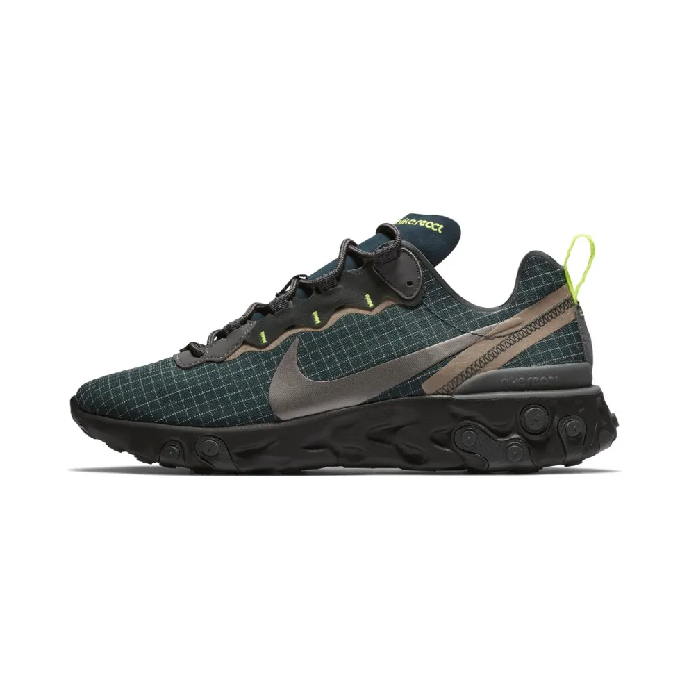 Nike React Element 55 Armory Navy Armory Navy/Metallic Dark Grey-Volt (CD1503-400)