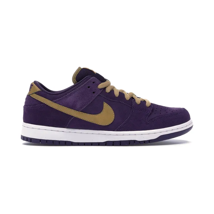 Nike Dunk Low Premium SB ‘Crown Royal’ Quasar Purple/Mtllc Gold-White (313170-571)