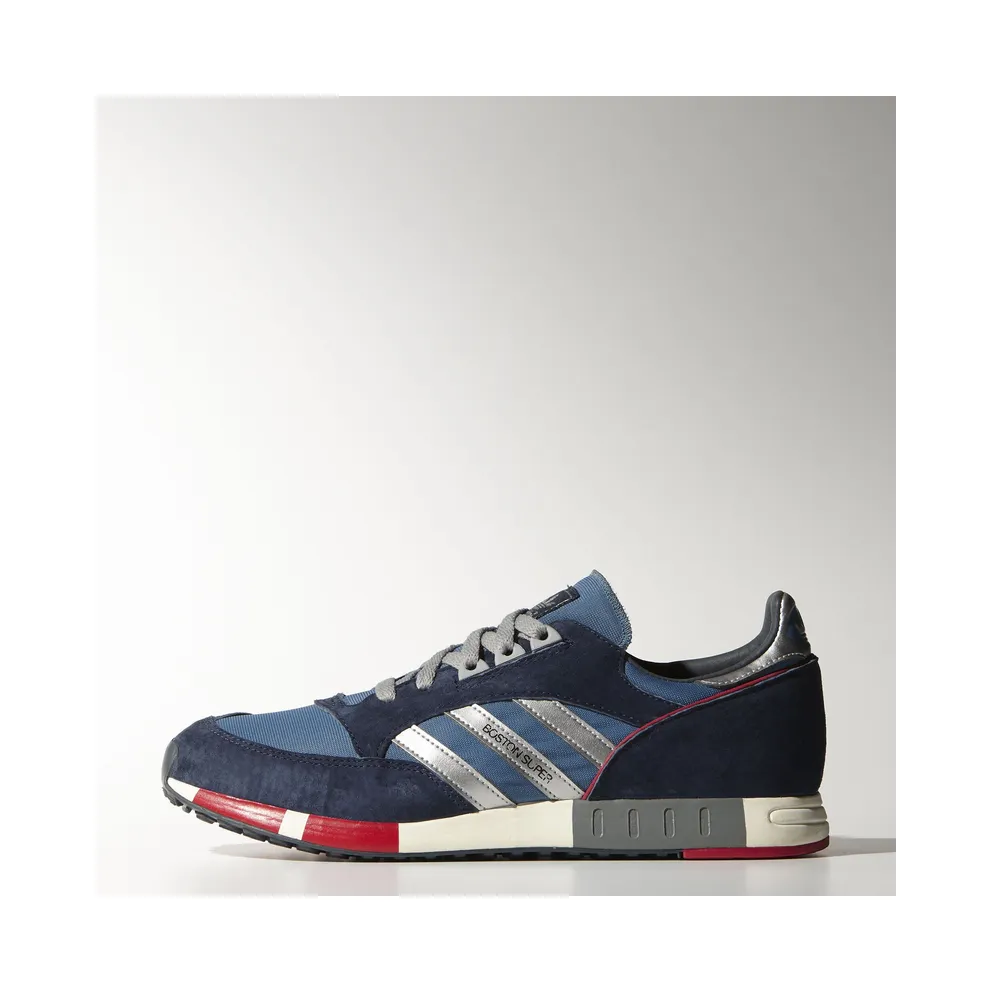 adidas Boston Super Schuh St Stonewash Blue / Silver Metallic / Dark Slate (M25419)
