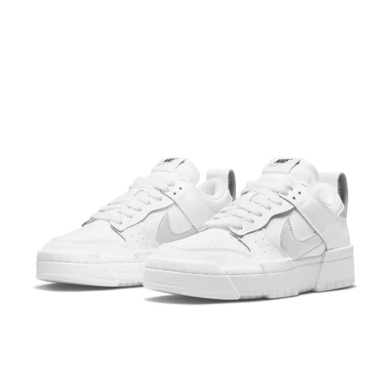 Nike Dunk Low Disrupt White Silver (W) (DJ6226-100)