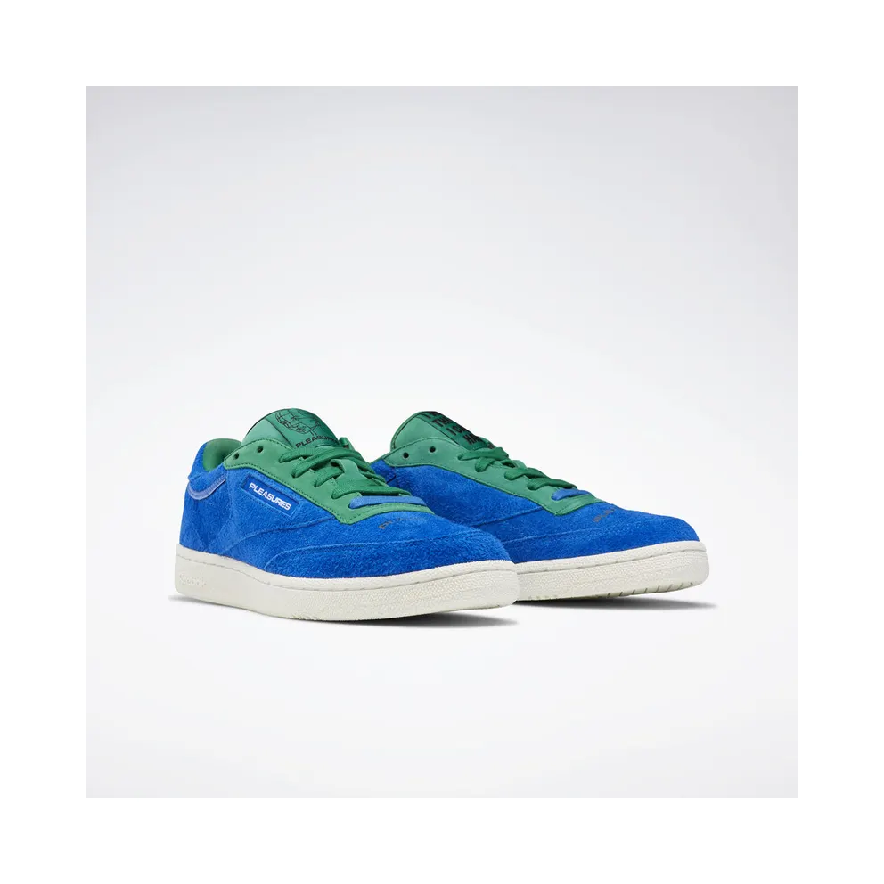Reebok Club C 85 Pleasures Vital Blue/Green-Chalk-White (Other Brands Reebok)