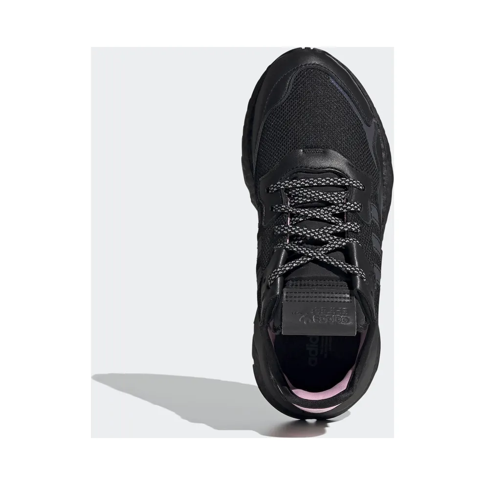 adidas Nite Jogger Core Black True Pink (W) Core Black/True Pink/Cloud White (EG7943)