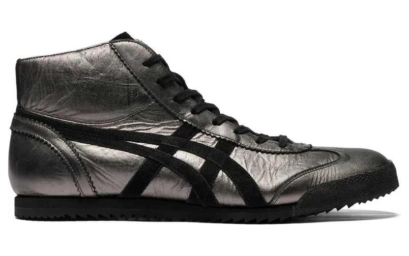 Onitsuka Tiger Mexico Mid Runner Deluxe Gunmetal Black (1181A608-021)
