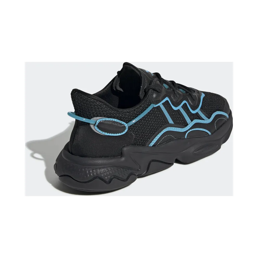 adidas Ozweego Core Black Bright Cyan Core Black/Core Black/Bright Cyan (FV3593)