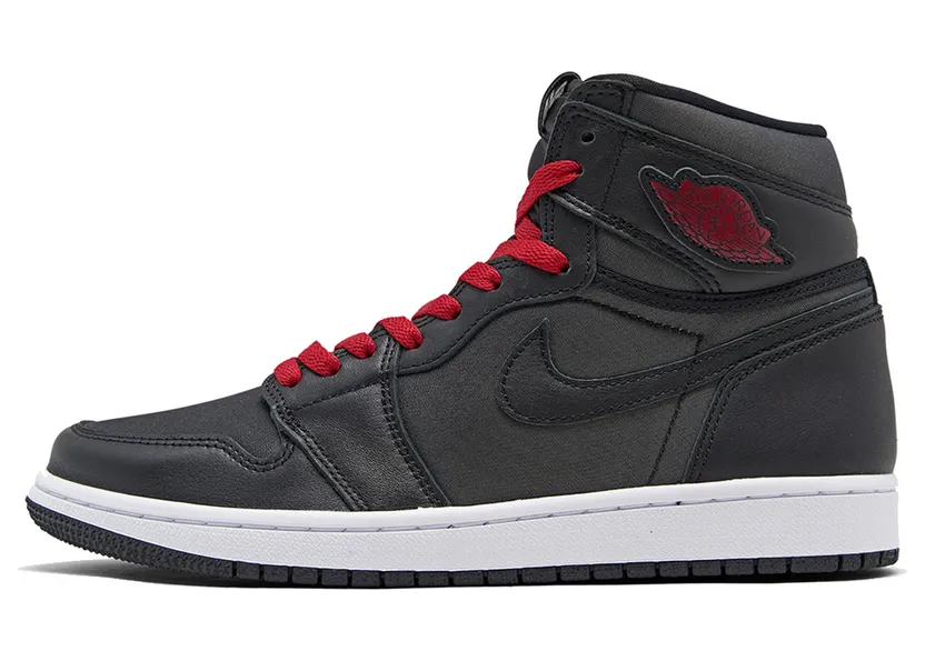 Air Jordan Nike AJ I 1 Retro High OG Black Red (2020) (555088-060)