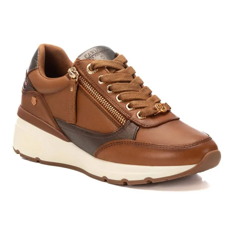 Carmela 161825 Leather Shoes 161825-Camel