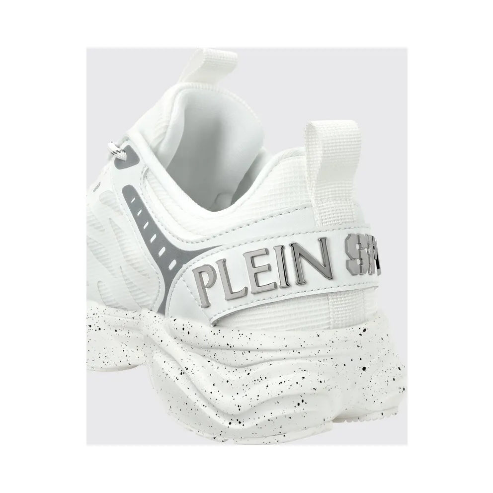 Plein Sport Venom Striker Gen. X.05 Low-Top in Mesh with Rear Logo White (SAESUSC0740STE003N01)