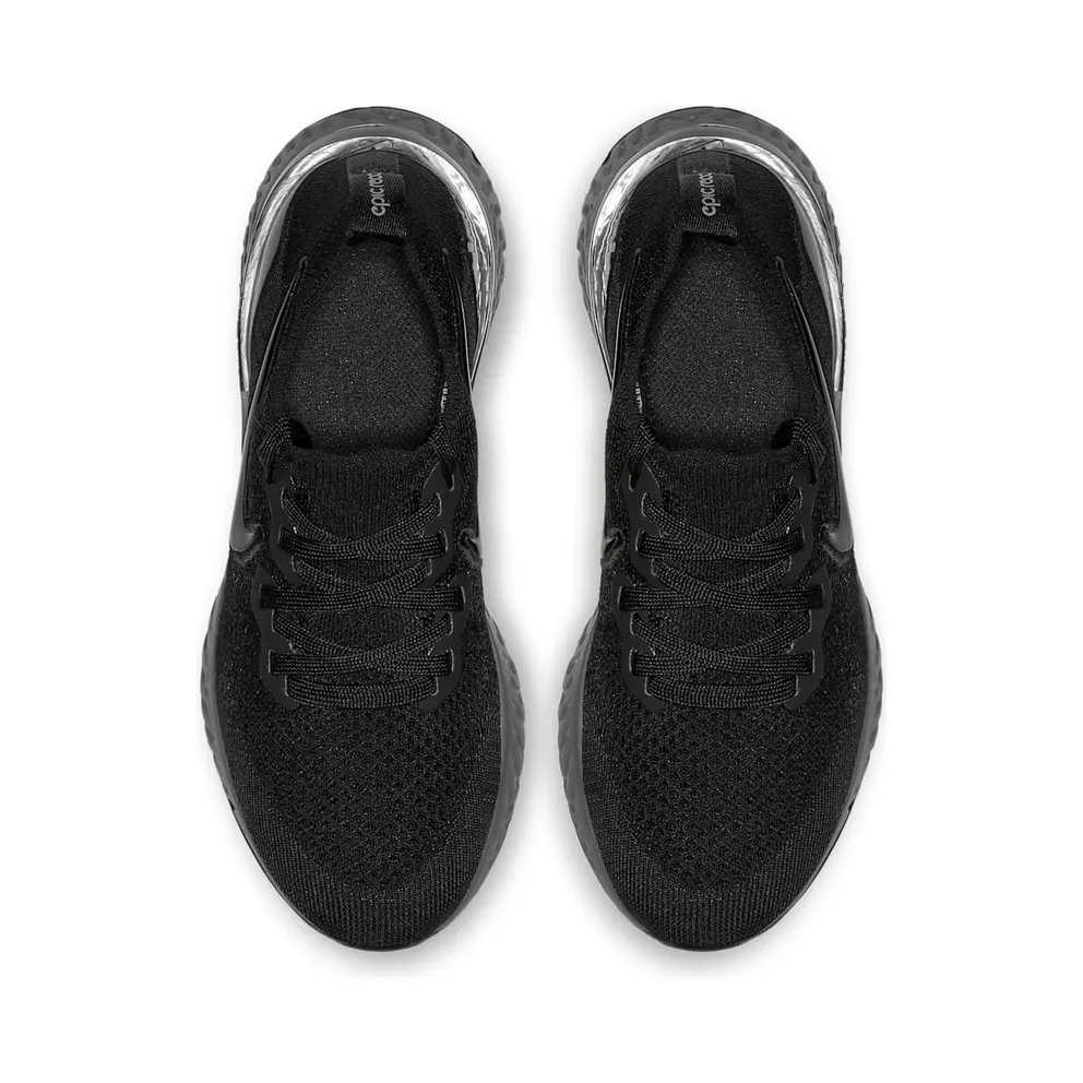 Nike Epic React Flyknit 2 Black Anthracite (GS) Black/White-Anthracite-Black (AQ3243-002)