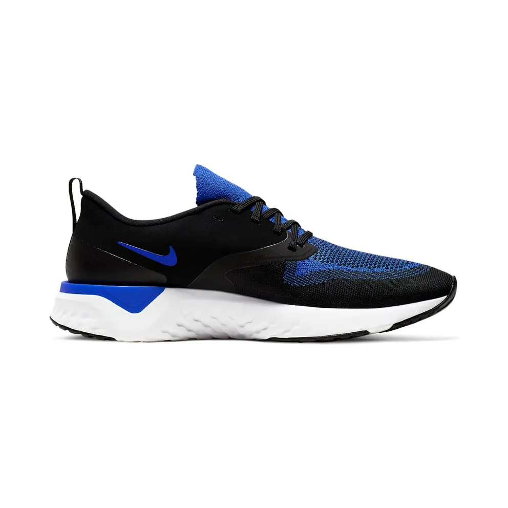 Nike Odyssey React 2 Flyknit Black Racer Blue (AH1015-011)