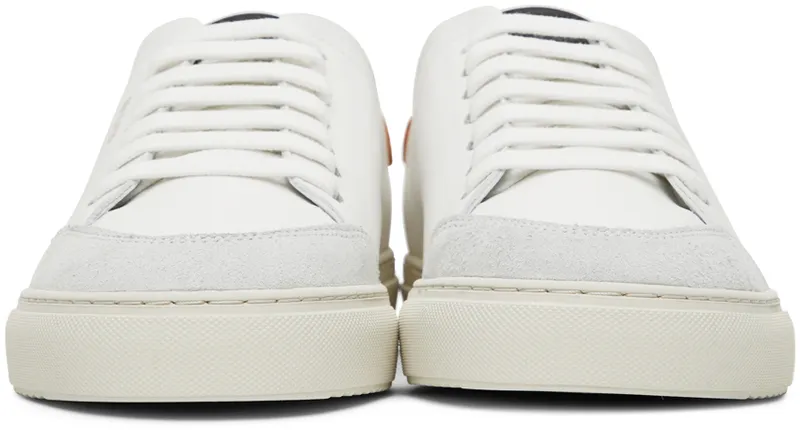 Axel Arigato White & Orange Clean 90 Triple (28487)