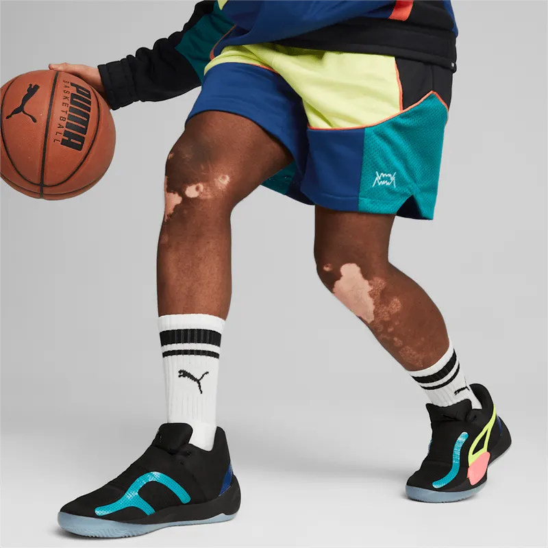 Men’s PUMA Rise Nitro Black/Sunset Glow (377012-03)