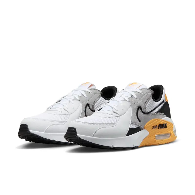 Nike Air Max Excee White University Gold Wolf Grey Black (DZ0795-103)