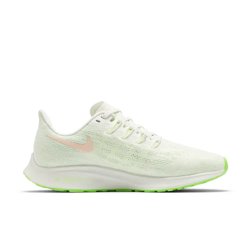 Nike Air Zoom Pegasus 36 Barely Volt Spruce Aura (W) Phantom/Bio Beige-Barely Volt-Spruce Aura-Electric Green (AQ2210-002)