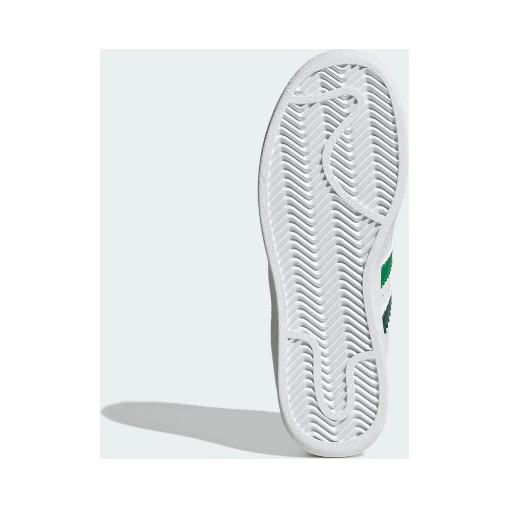 adidas Superstar XLG Cloud White / Collegiate Green / Green (IF9121)