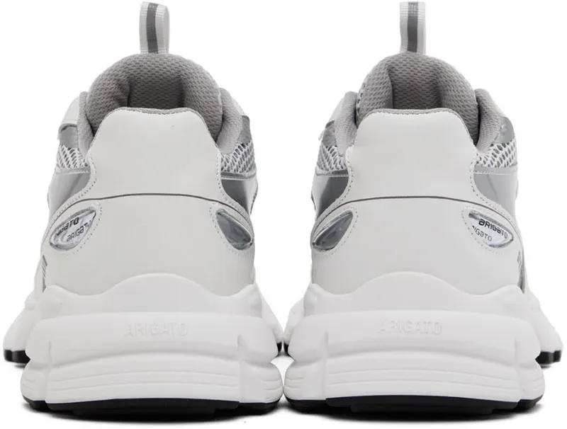 Axel Arigato White & Silver Marathon (33036)
