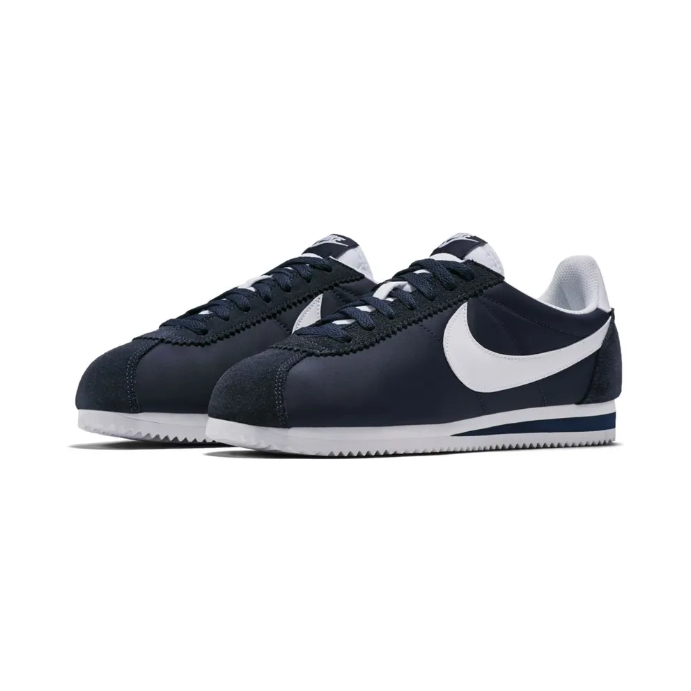 Nike Classic Cortez Nylon Obsidian / White (807472-410)