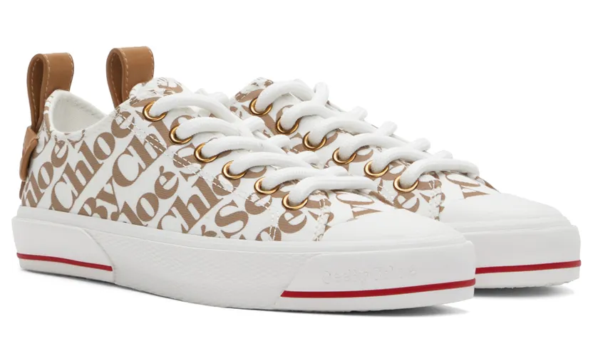 See by Chloé White Aryana Sneakers (SB38241A 14261) (4)