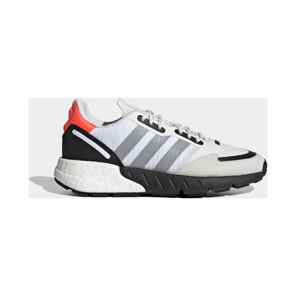 adidas ZX 1K Boost Schuh Crystal White / Silver Metallic / Core Black (FX6641)