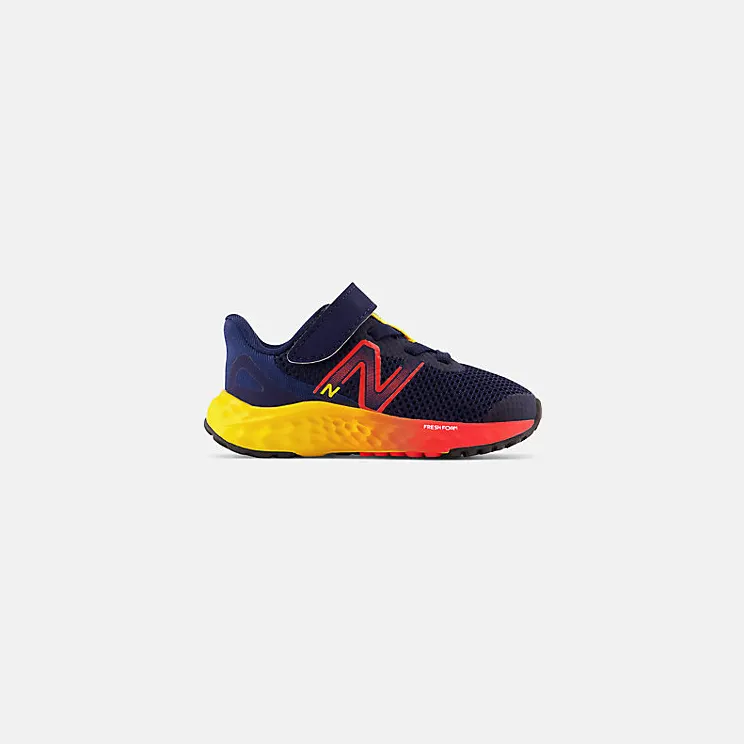 New Balance Fresh Foam Arishi v4 Bungee Lace Team Navy Electric Red Egg Yolk (IAARIKB4)