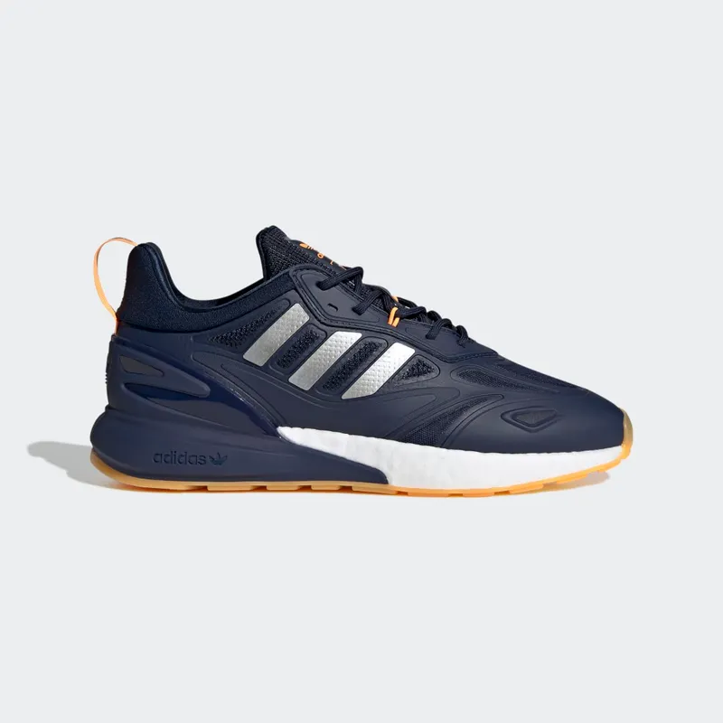 Adidas ZX 2K BOOST 2.0 Night Indigo / Silver Metallic / Flash Orange (GW8240)