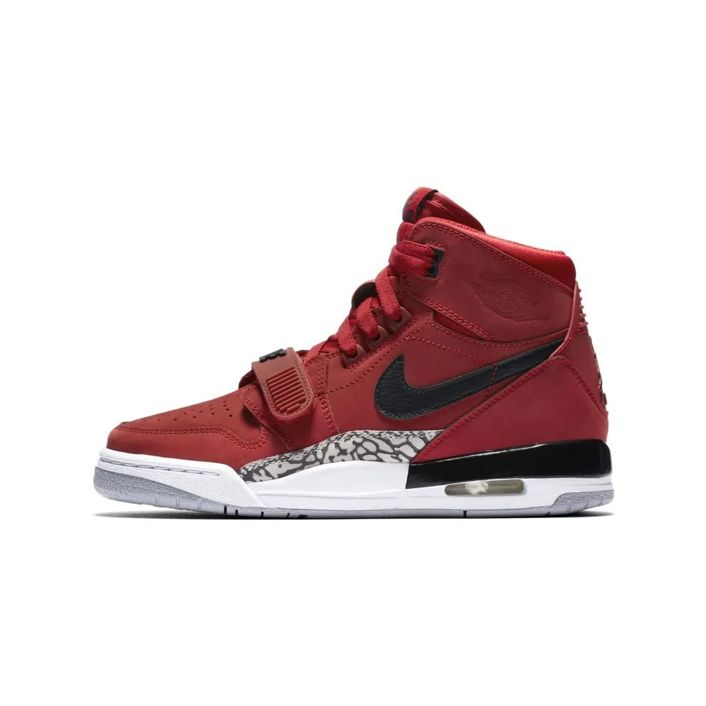 Jordan Legacy 312 Toro (GS) Varsity Red/Black-White (AT4040-601)