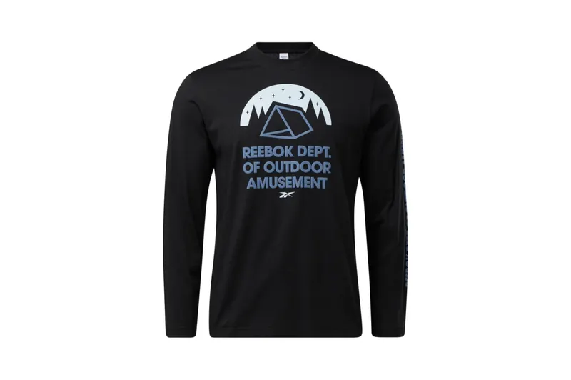 Reebok – Classics Camping Graphic Longsleeve Tee – T-Shirt-langarm (GV3429)