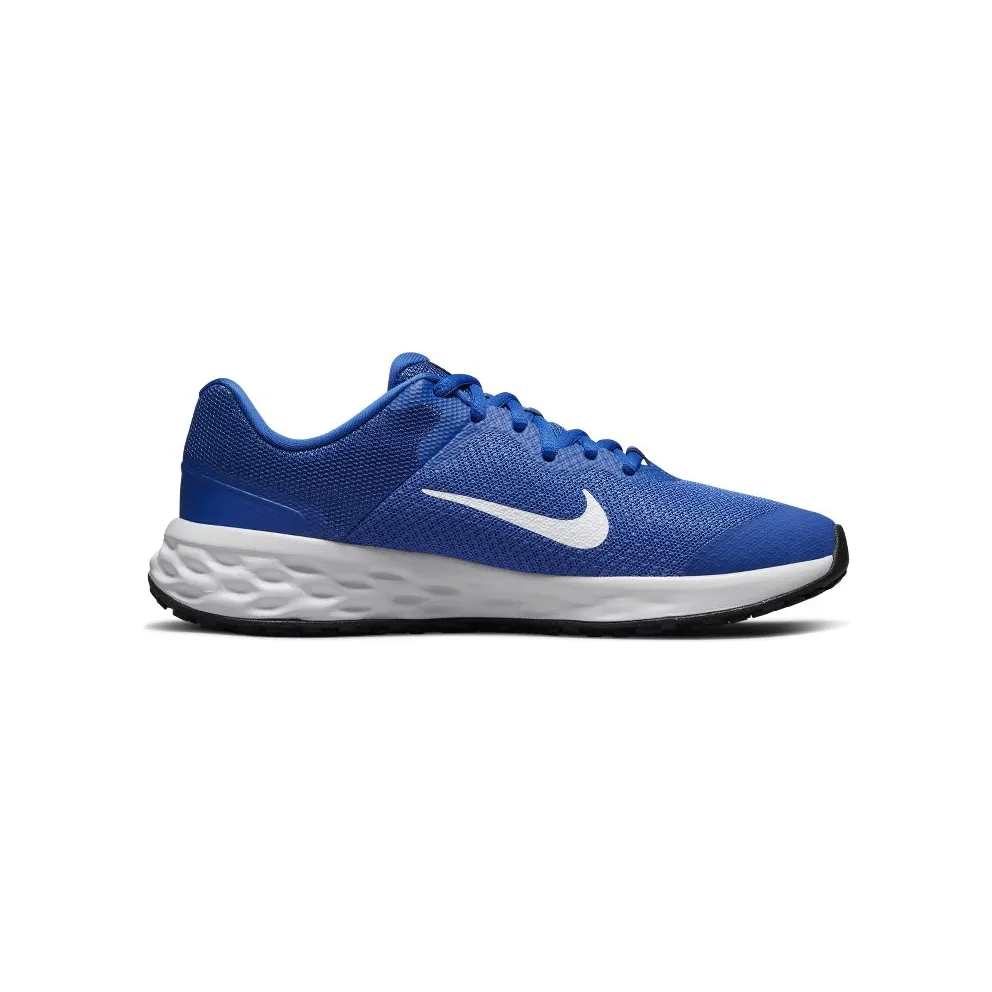 Nike Revolution 6 Older Kids’ Road Running Blue 50% Sustainable Materials (DD1096-411)