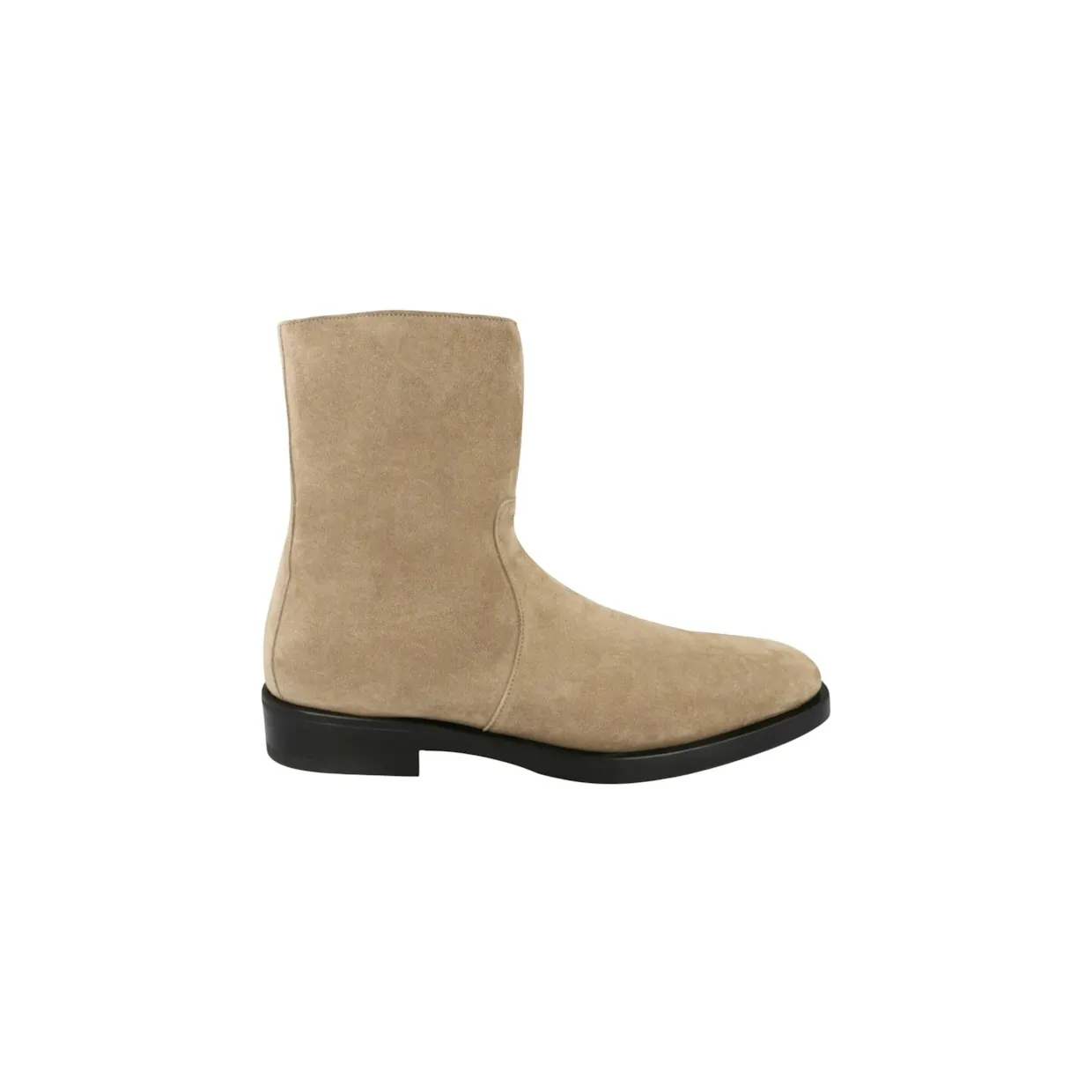 Ferragamo Gerald Ankle Wide Boots Bone (021273-760207-2E)
