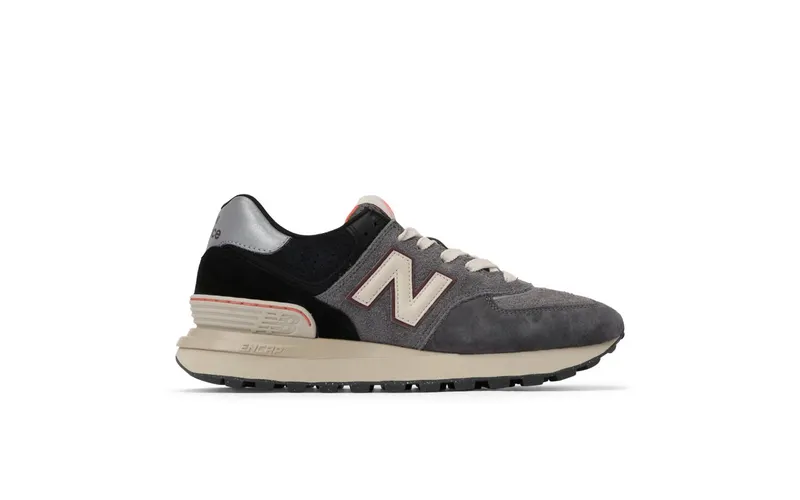 New Balance 574 mit Kontrasteinsätzen – Grey (U574LGGE)