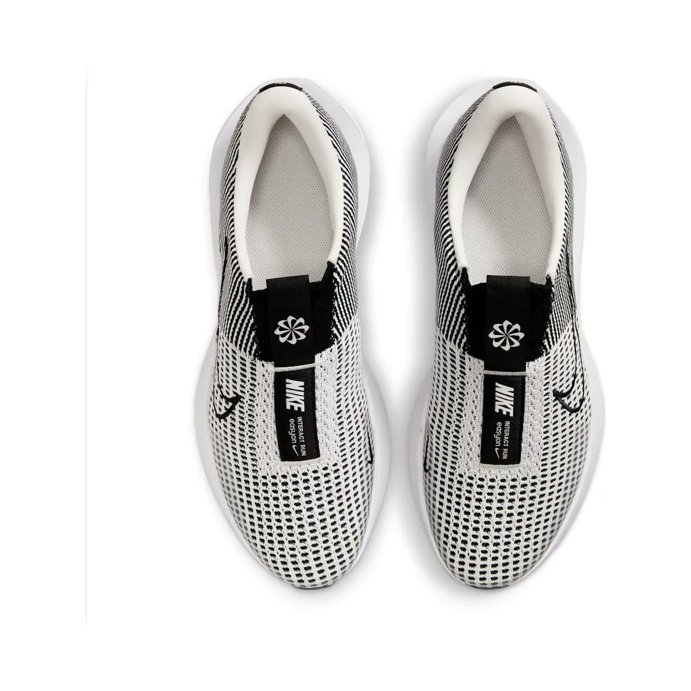 Nike Interact Run EasyOn Phantom White Black (FV5590-002)