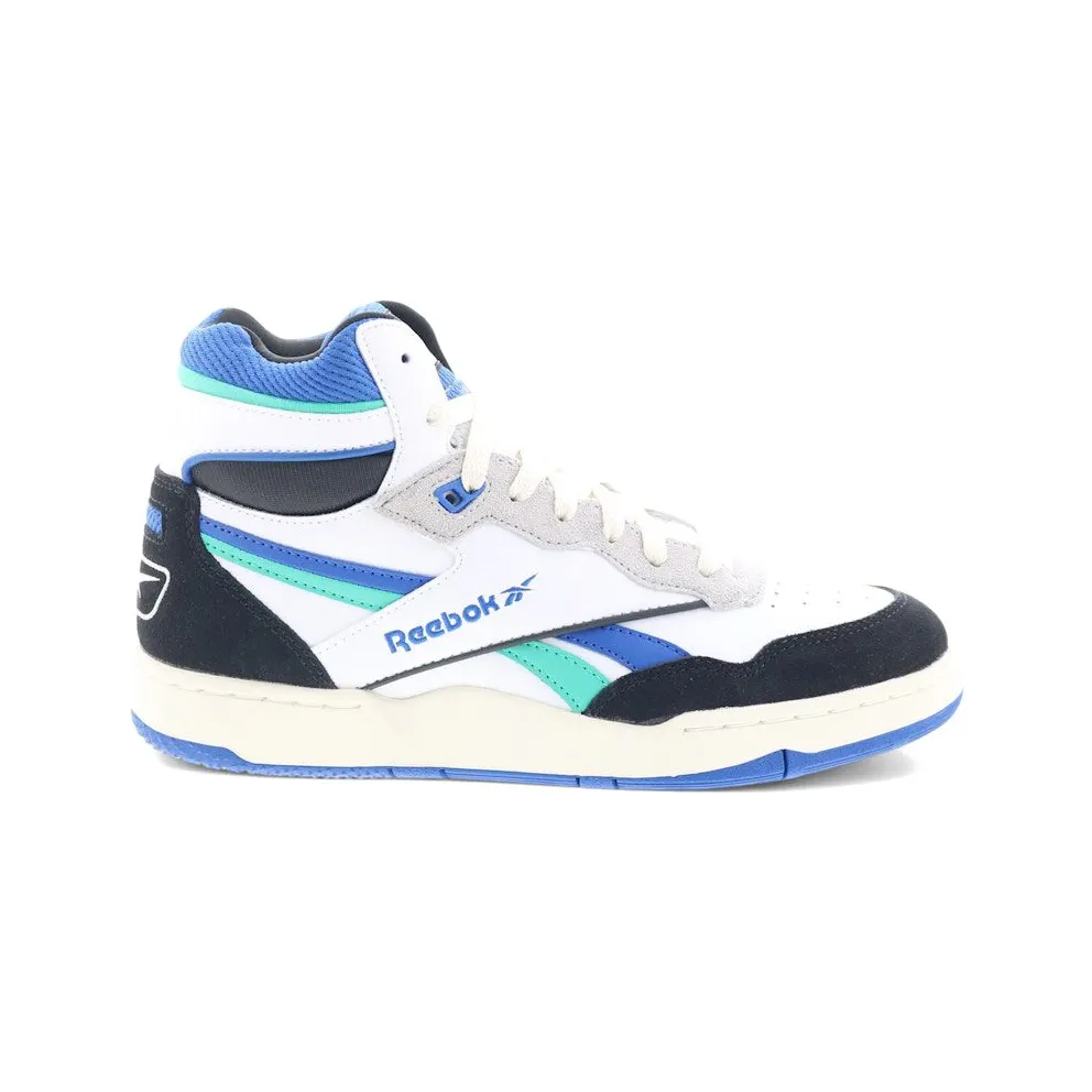 Reebok BB 4000 II Mid White Black Unleashed Green (100201330)