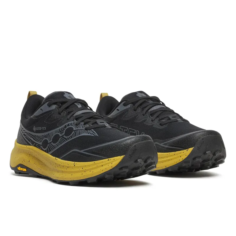 SAUCONY Peregrine 16 GTX “Black / Oil” (S21068-100)