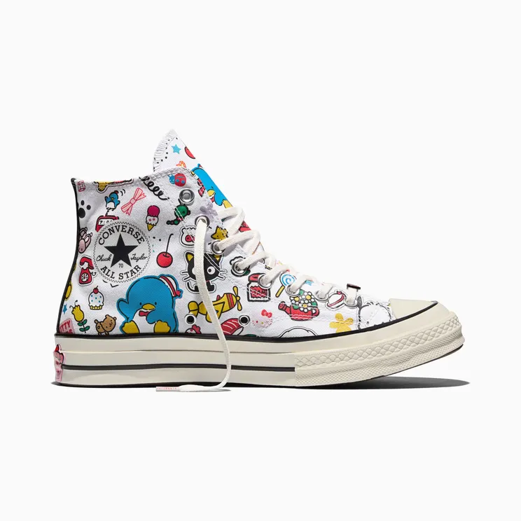 Converse Chuck 70 Hi “Hello Kitty Stickers” (A17696C)