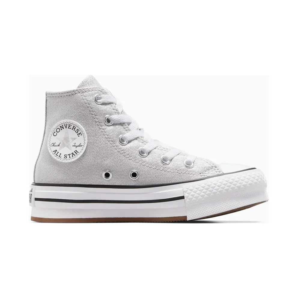 Converse Chuck Taylor All Star EVA Lift Platform Prism Glitter Blue, Black (A06129C)
