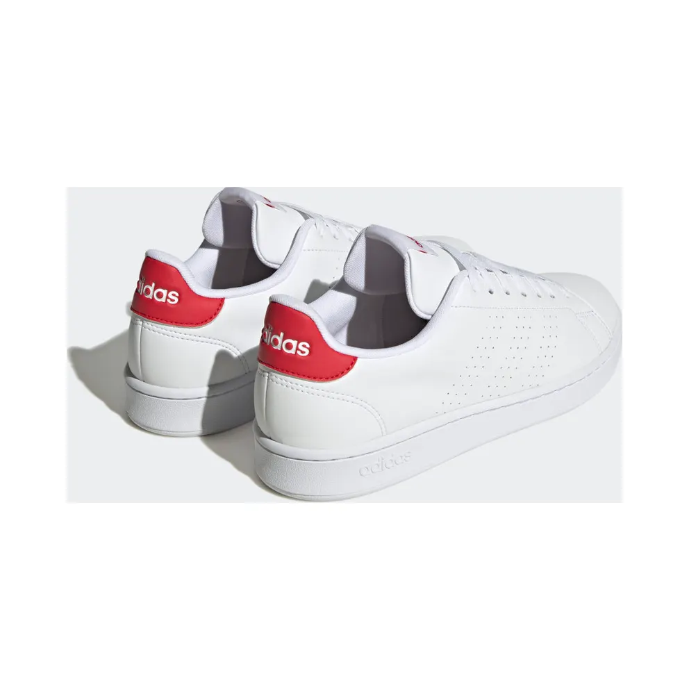 Adidas Advantage Cloud White / Cloud White / Better Scarlet (HR0235)