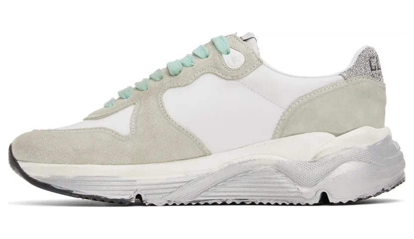 Golden Goose White & Gray Running Sole Sneakers (GWF00126.F002793.10268) (3)