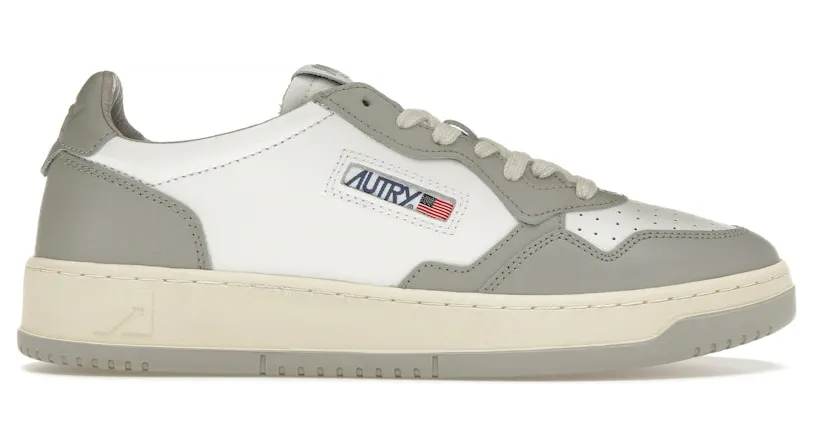 Autry Medalist Low White / Vapor (AULMWB10)