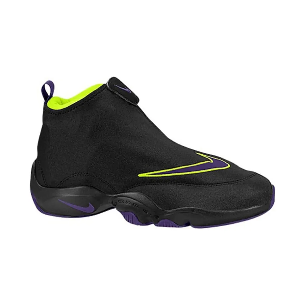 Nike Air Zoom Flight ’98 The Glove Lakers Black/Court Purple-Volt (616772-003)