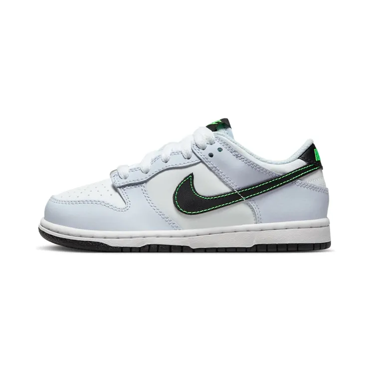 Nike Dunk Low “White / Football Grey / Green Strike / Black” (FB9108-107)