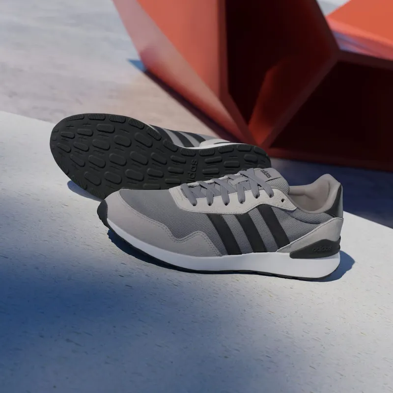 Adidas Run 60s 4.0 Grey Three / Core Black / Grey Two (JR6624)
