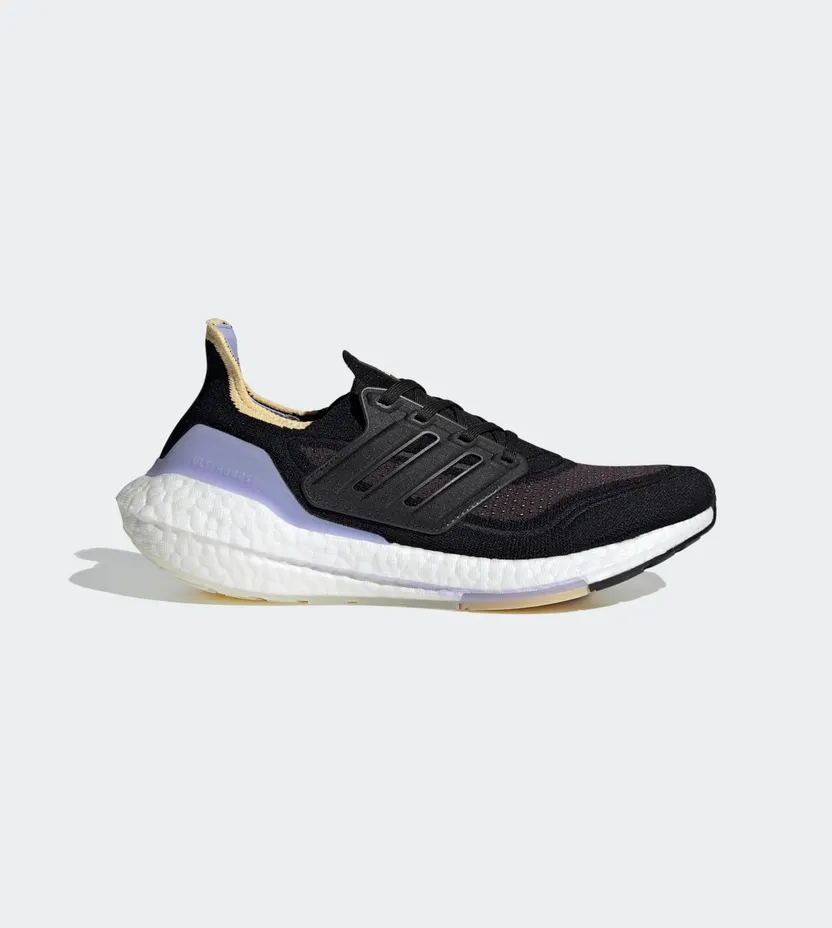 adidas Ultraboost 21 Core Black / Core Black / Violet Tone (S23841)