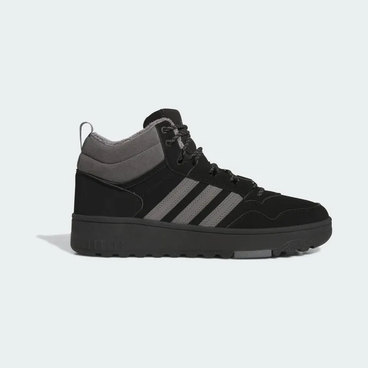 adidas Hoops 4.0 Mid “Core Black / Grey Four / Core Black” (JQ5361)