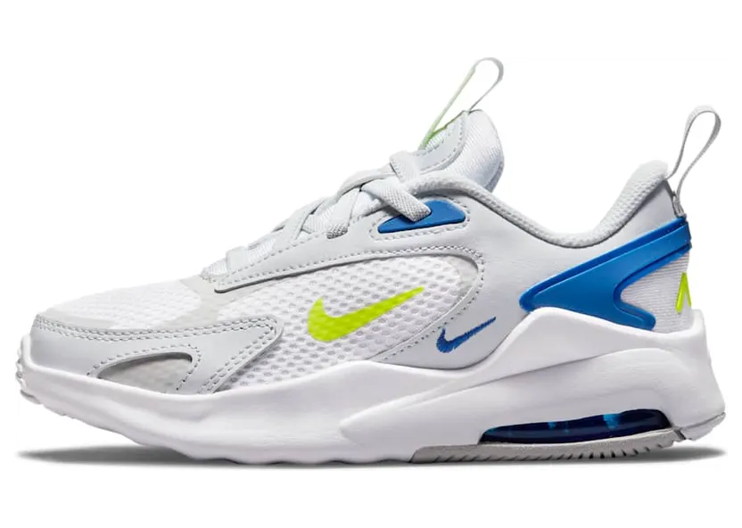 Nike Air Max Bolt Pure Platinum Grey Fog Game Royal Volt (CW1627-004)