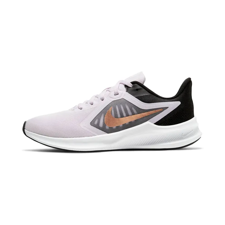Nike Downshifter 10 Purple “Light Violet / Black / Light Arctic Pink / Metallic Copper” (CI9984-501)