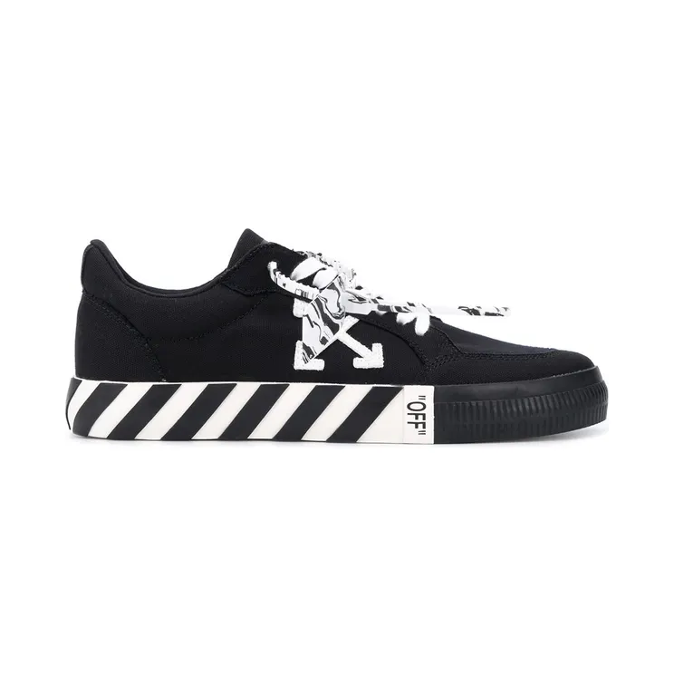 Off-White Logo Patch Low Top Black