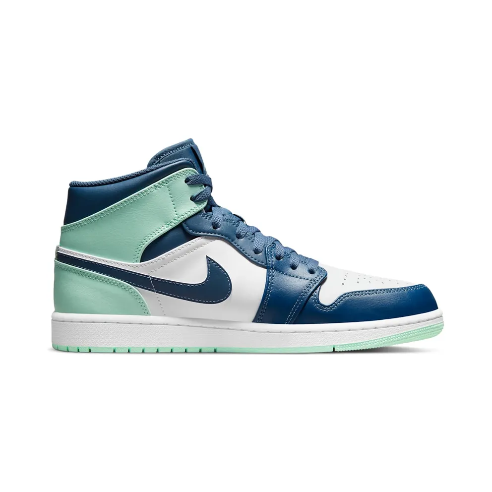 Jordan 1 Mid Blue Mint (GS) (554724-413)