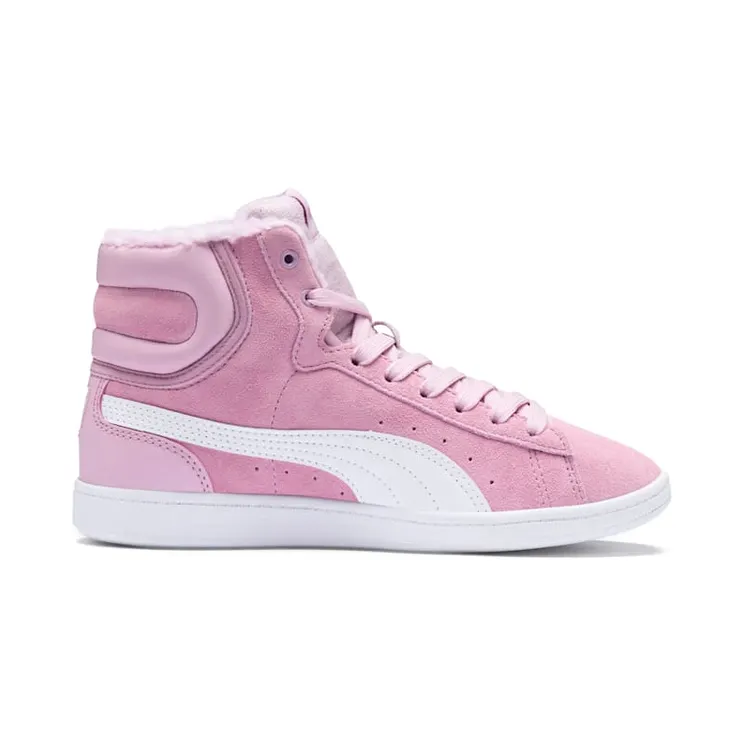Puma Vikky Mid Fur hoge Pink/White (36685402)